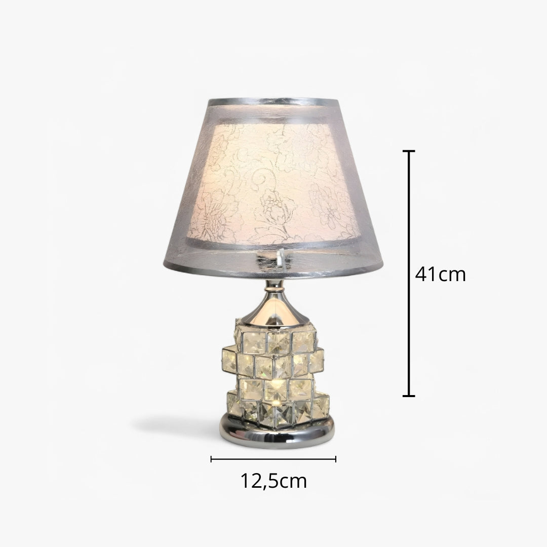 Lampe De Chevet Pied Cristal