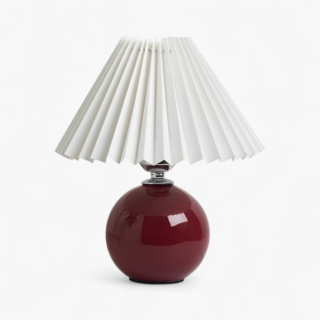 Lampe De Chevet Abat Jour Plissé