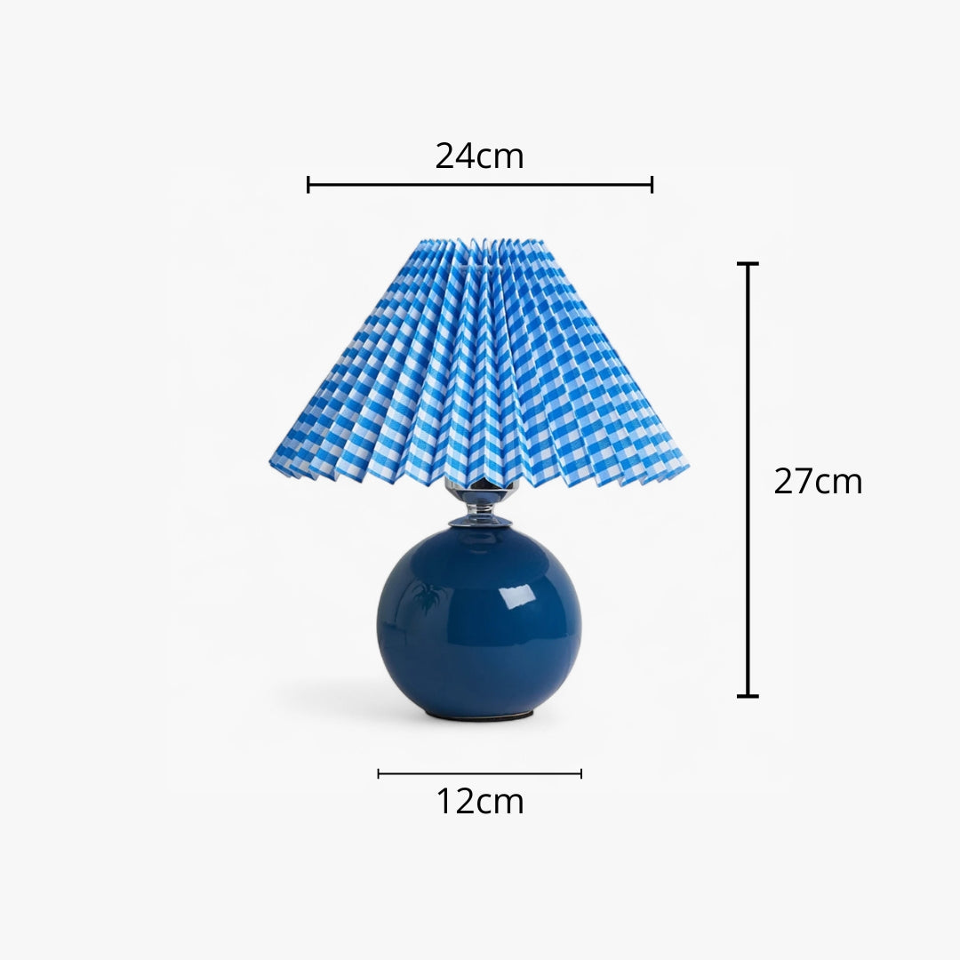 Lampe De Chevet Abat Jour Plissé