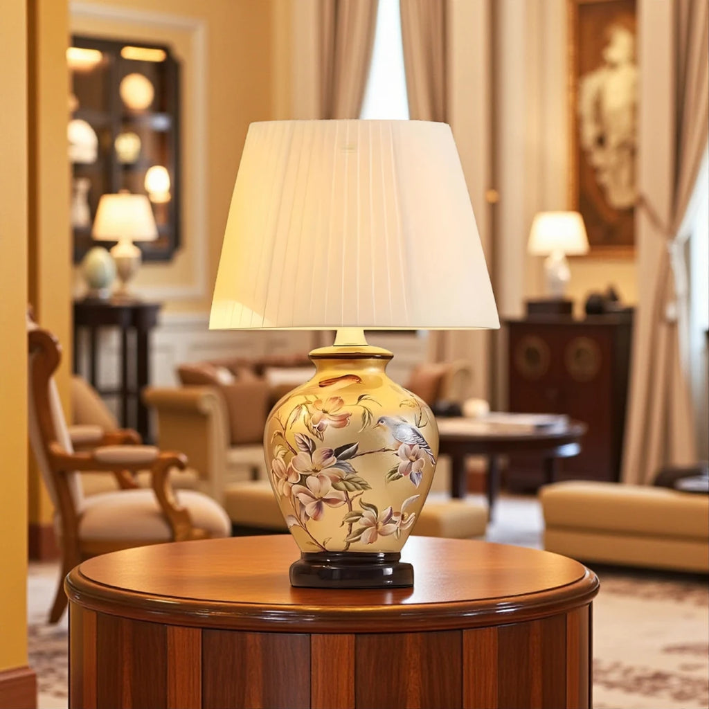 Lampe De Chevet Ceramique Or