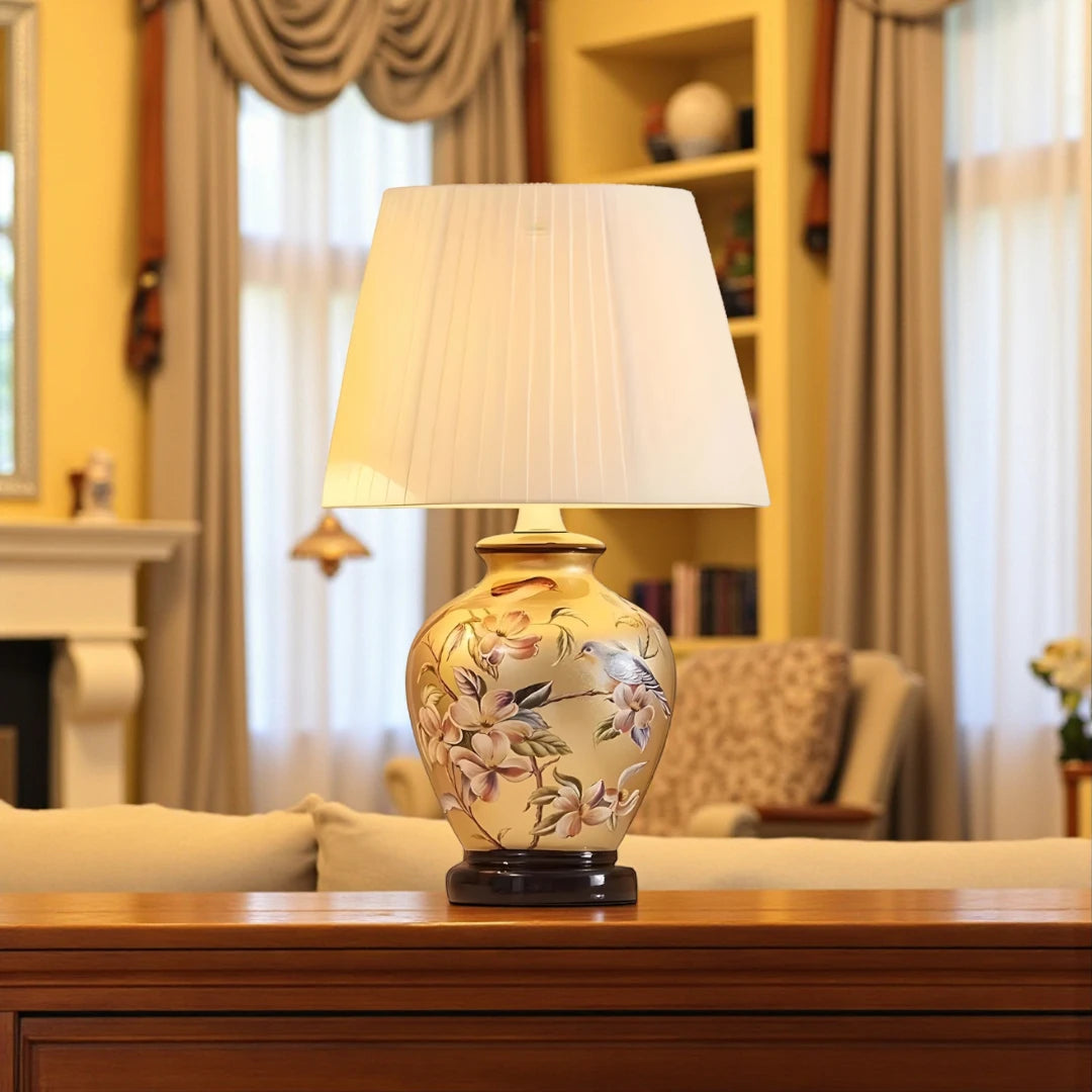 Lampe De Chevet Ceramique Or