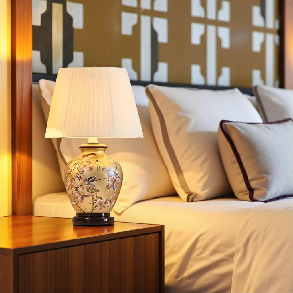 Lampe De Chevet Ceramique Or