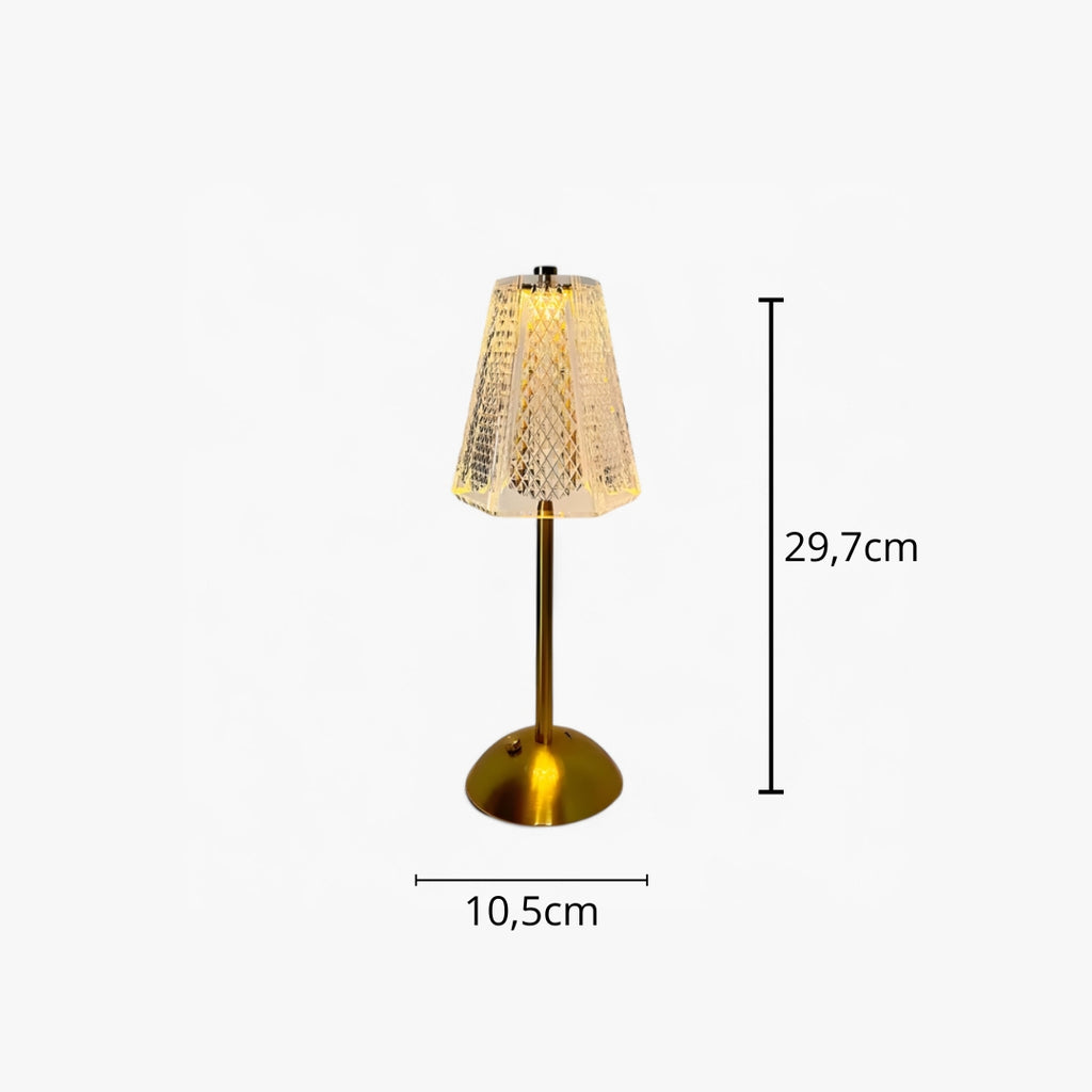Lampe De Chevet Cristal Tactile