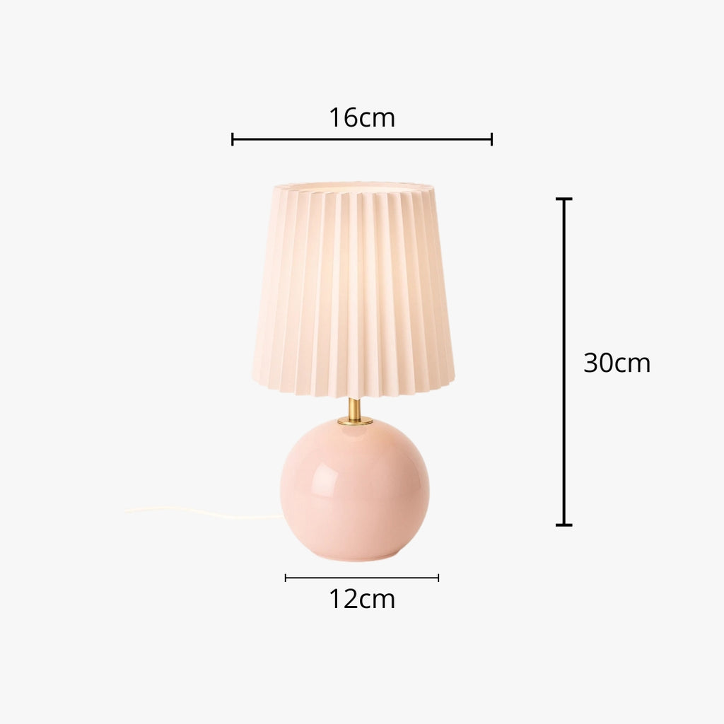 Lampe De Chevet Ceramique Rose