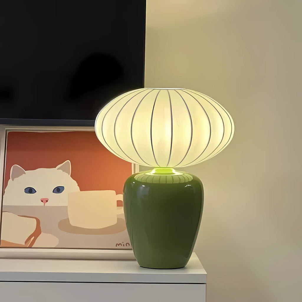 Lampe De Chevet Céramique Meringue