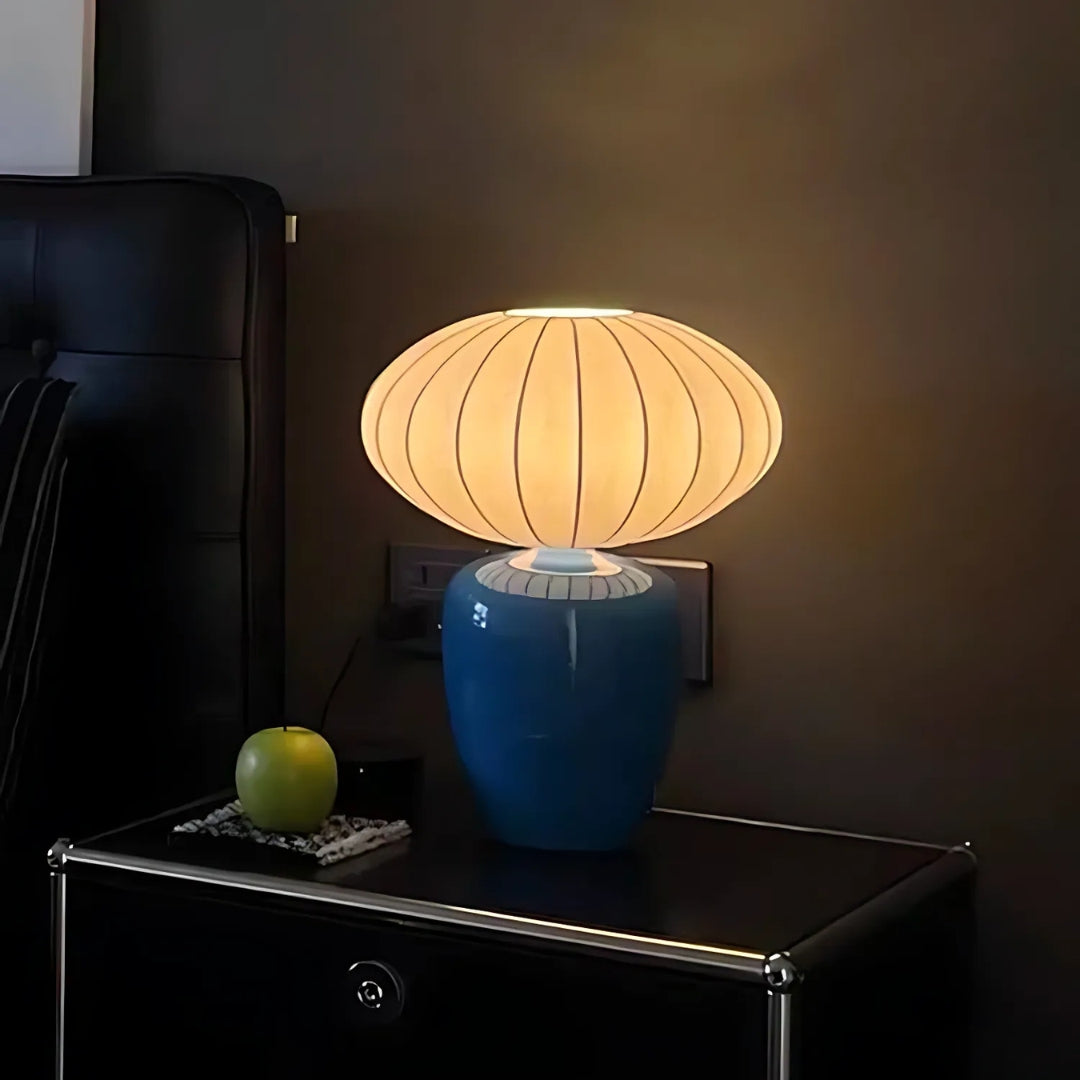 Lampe De Chevet Céramique Meringue