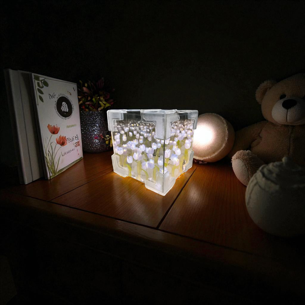 Lampe De Chevet Cube