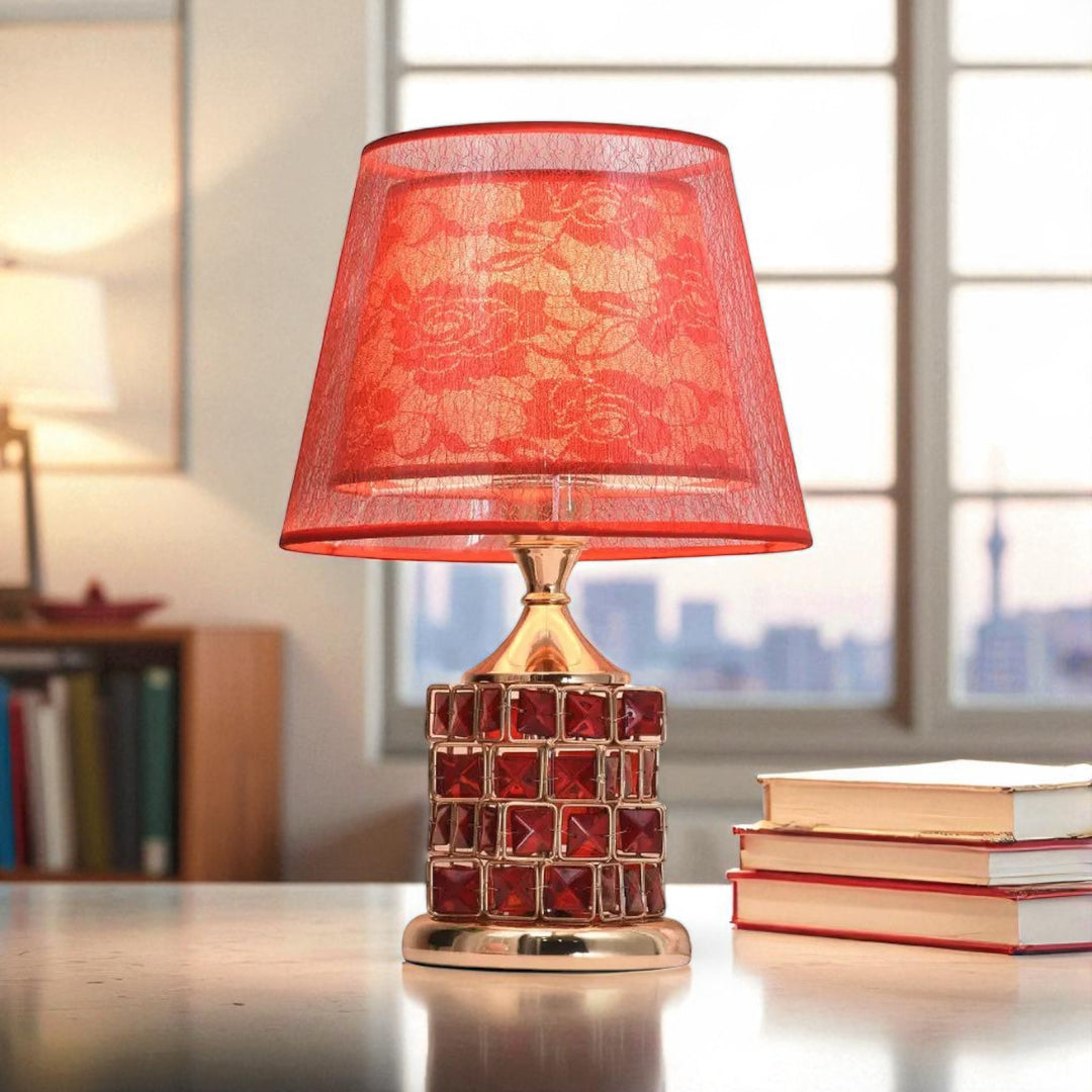 Lampe De Chevet Pied Cristal