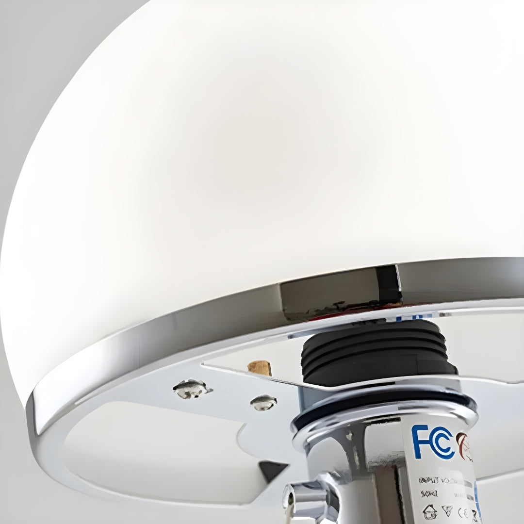 Lampe De Chevet Verre Blanc