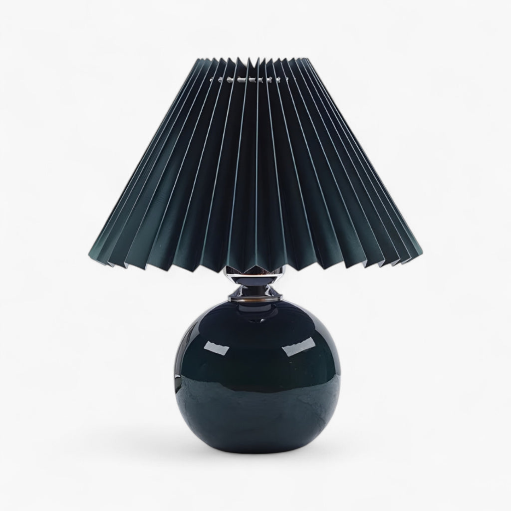 Lampe De Chevet Abat Jour Plissé
