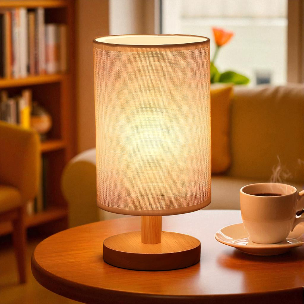 Lampe De Chevet En Lin