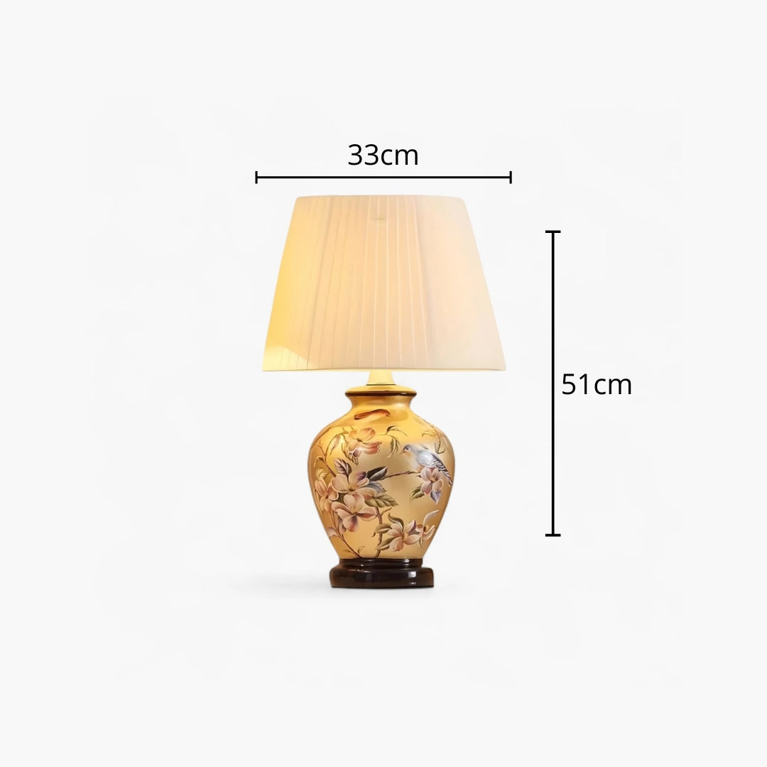 Lampe De Chevet Ceramique Or