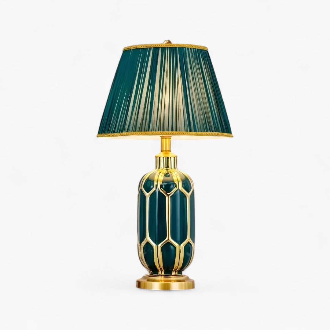 Lampe De Chevet Verte Emeraude