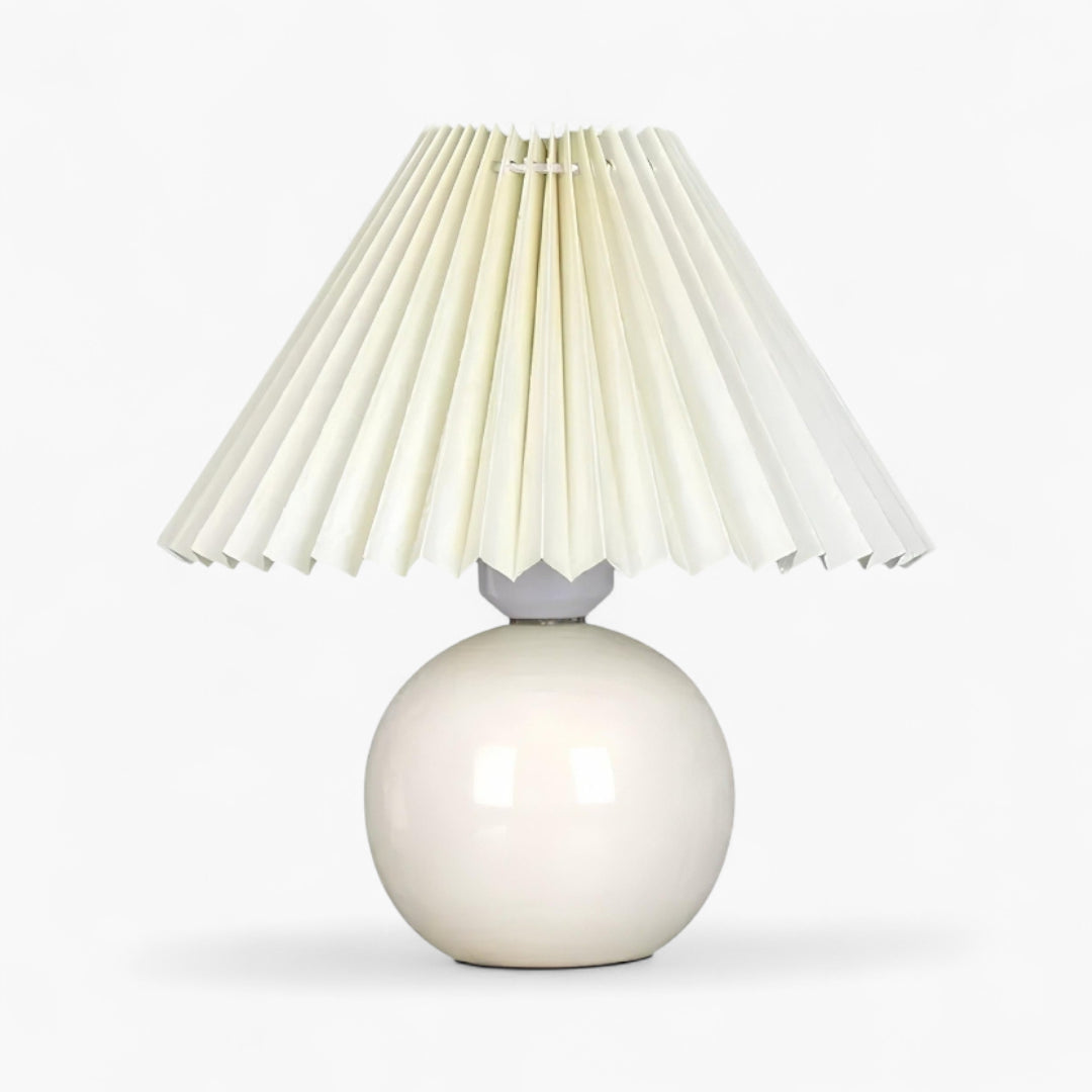 Lampe De Chevet Abat Jour Plissé