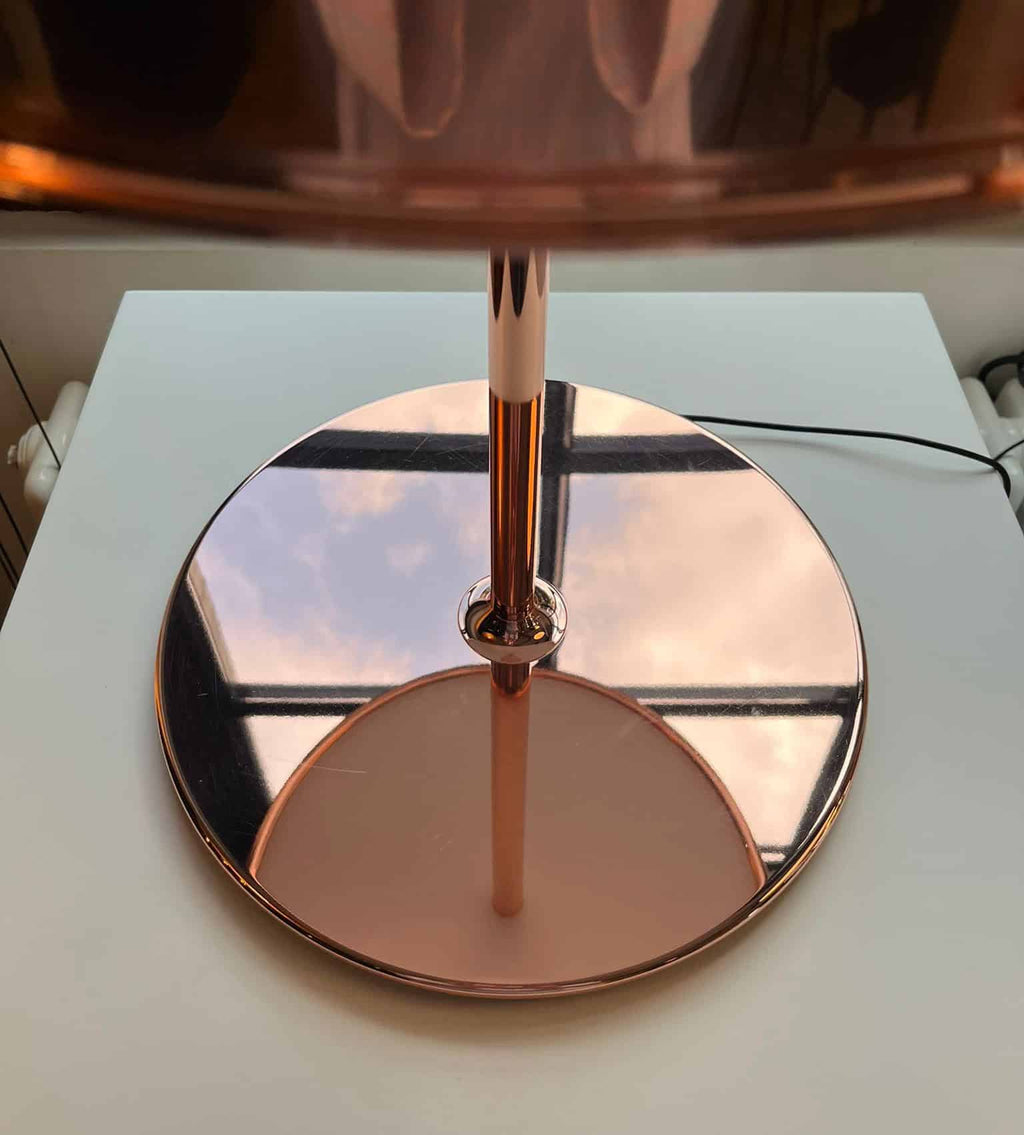 Lampe De Chevet En Verre Transparent