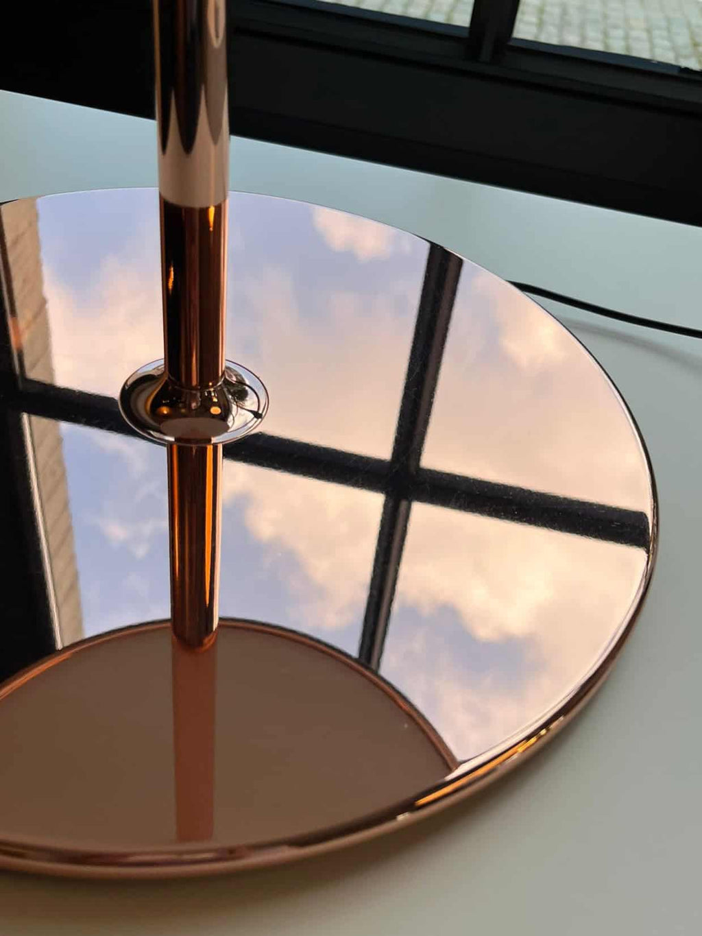 Lampe De Chevet En Verre Transparent