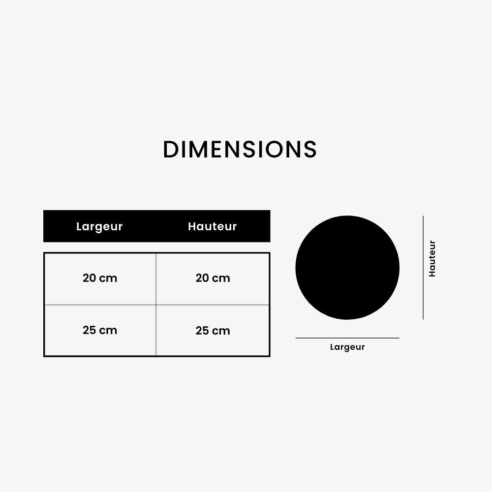 Applique Murale LED Ronde Effet Éclipse Design Moderne