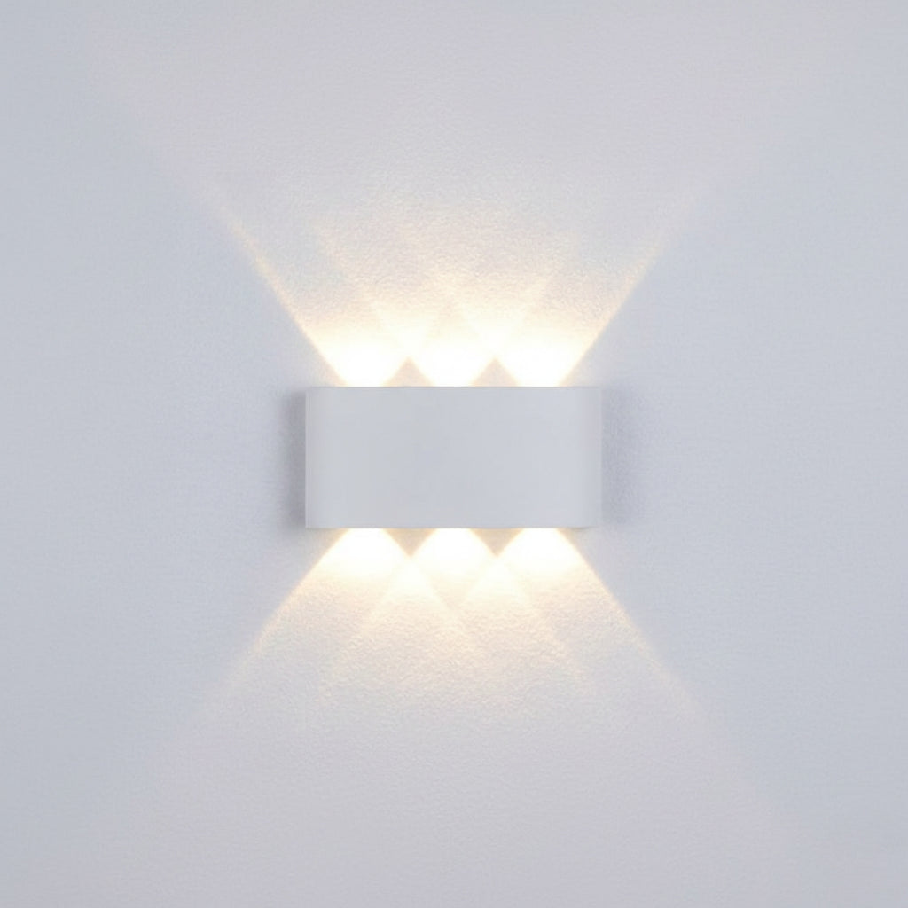 Applique Murale Extérieure LED Noir ou Blanc