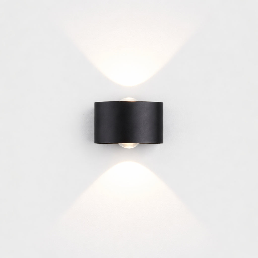 Applique Murale Extérieure LED Noir ou Blanc
