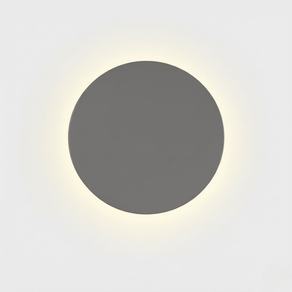 Applique Murale LED Ronde Effet Éclipse Design Moderne