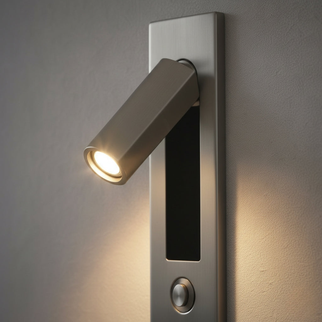 Applique Murale Liseuse LED Carrée Design Moderne