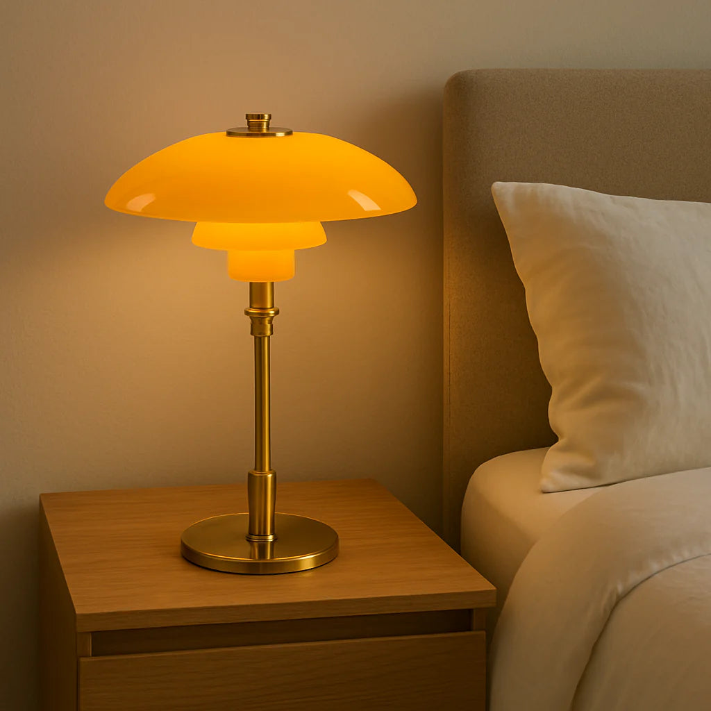 Lampe De Chevet Design Orange