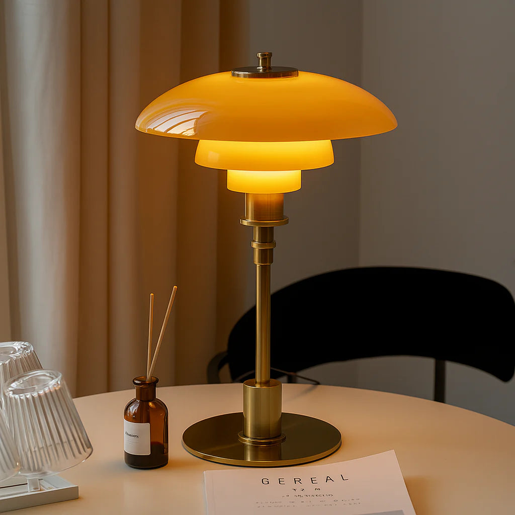 Lampe De Chevet Design Orange