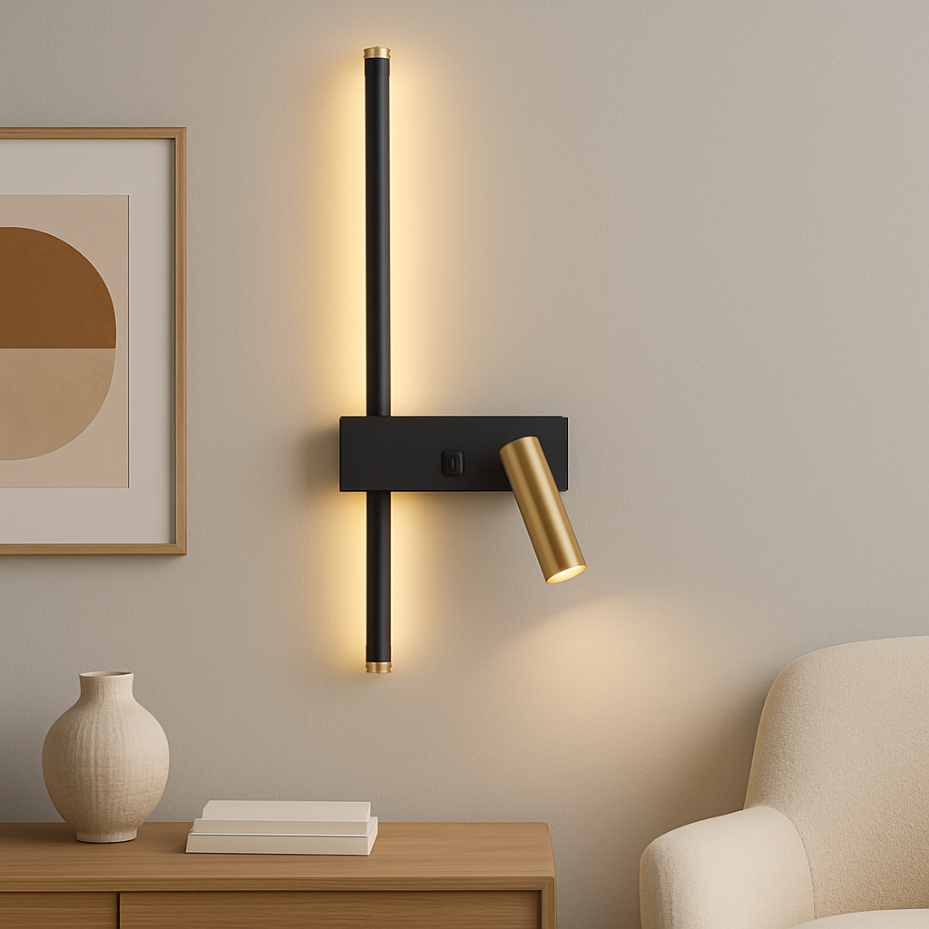 Lampe De Chevet Murale Barre Led