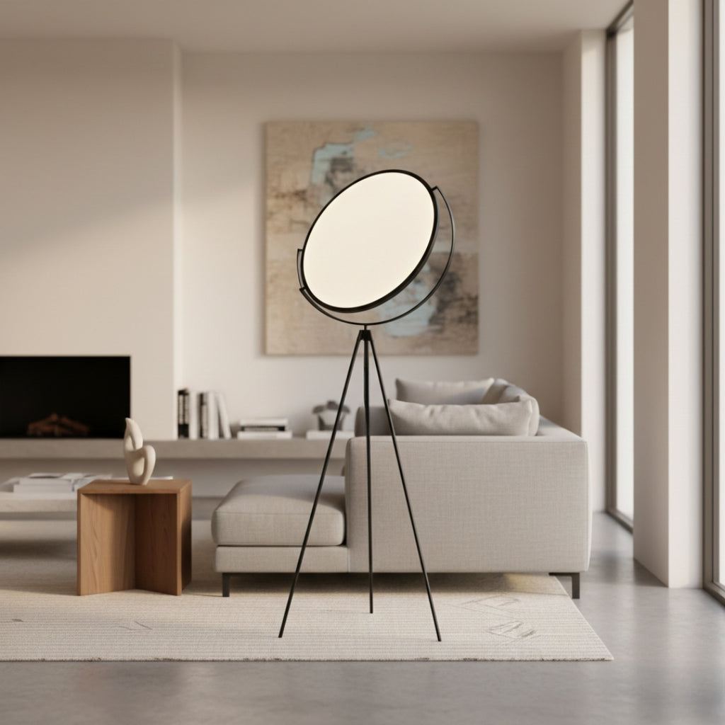 Lampe Sur Pied Ronde