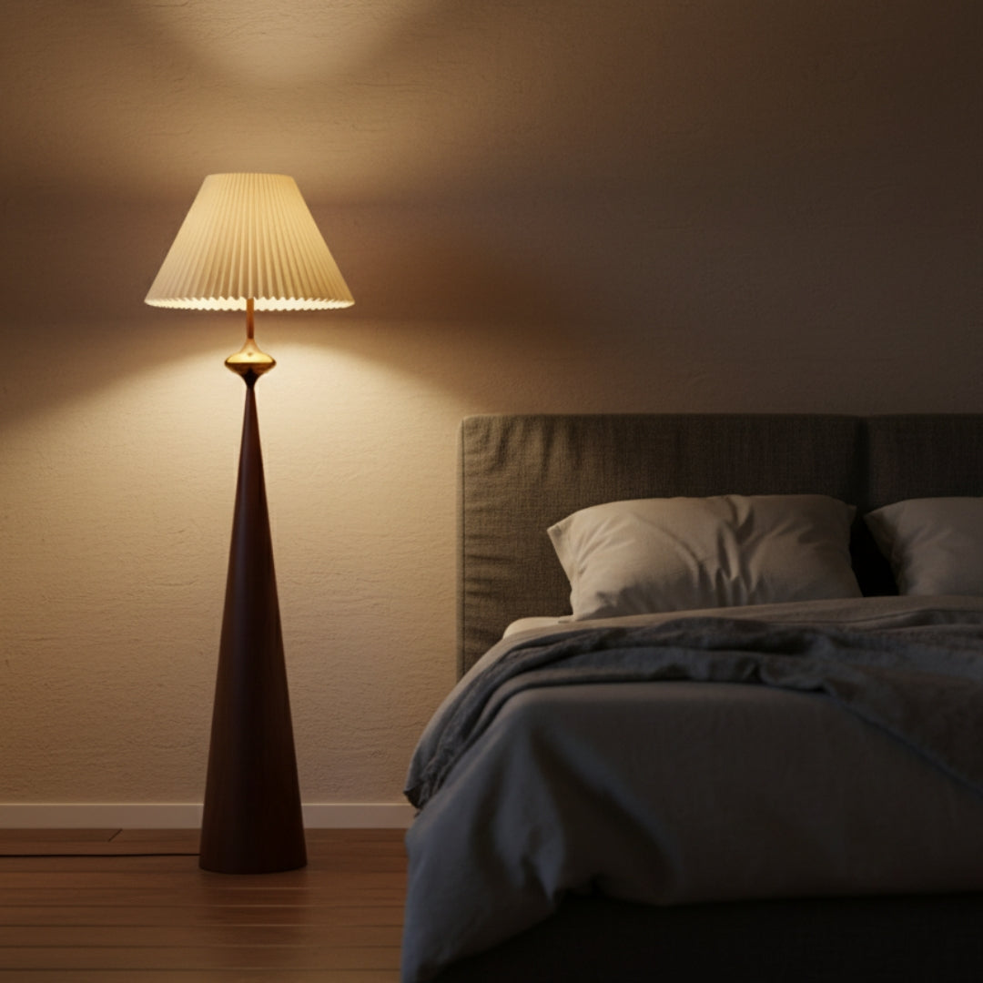 Lampe Sur Pied Design Bois