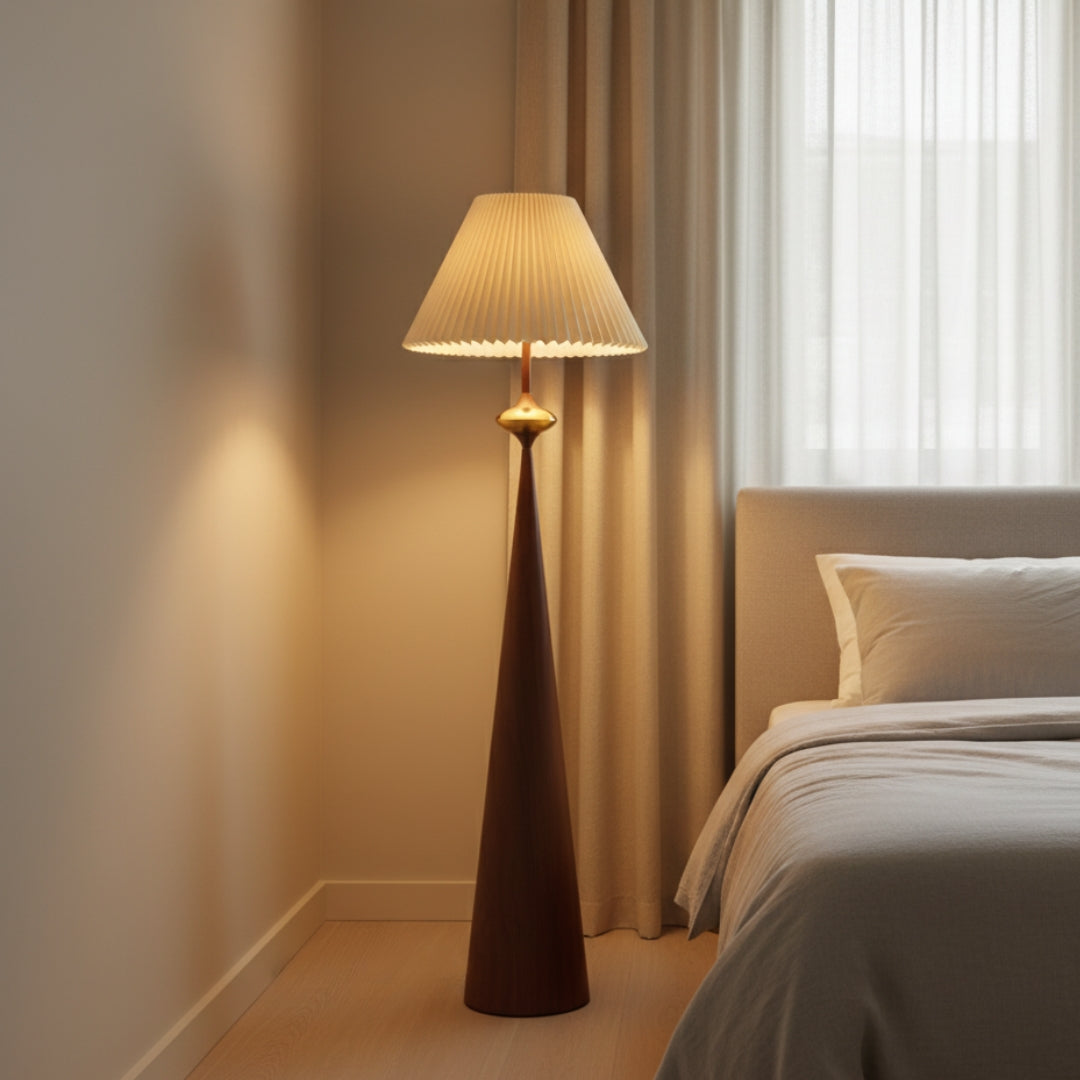 Lampe Sur Pied Design Bois