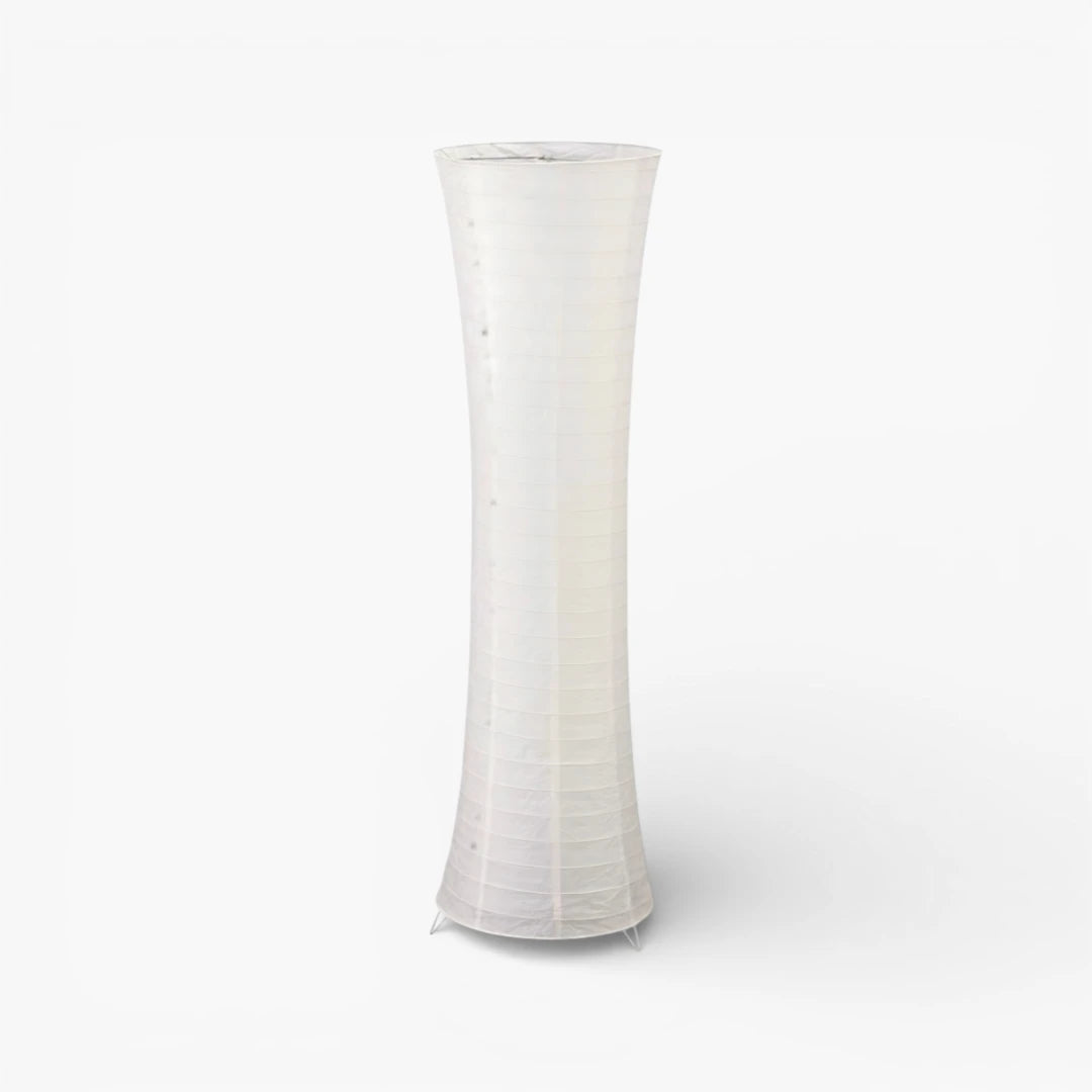 Lampe Sur Pied En Papier De Riz