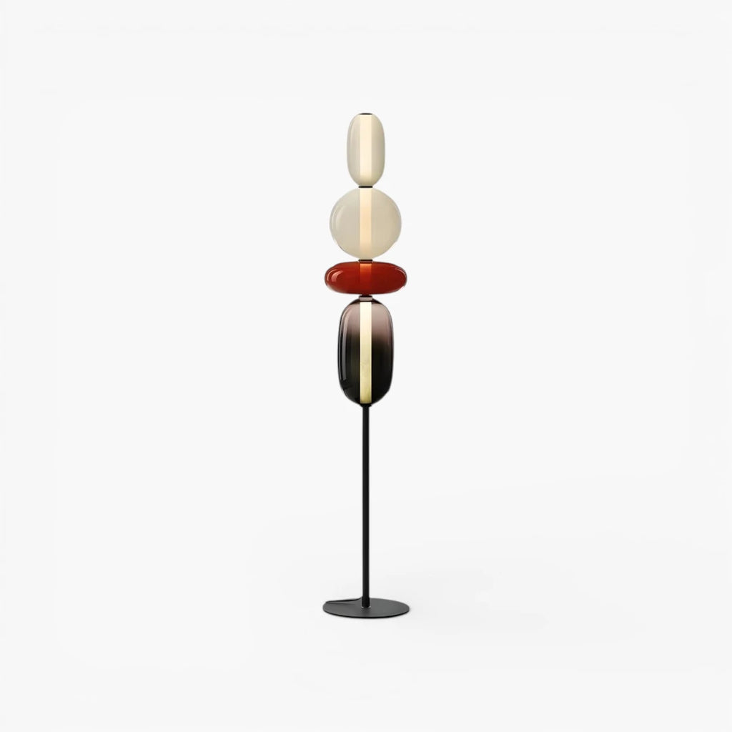 Lampe Sur Pied En Verre