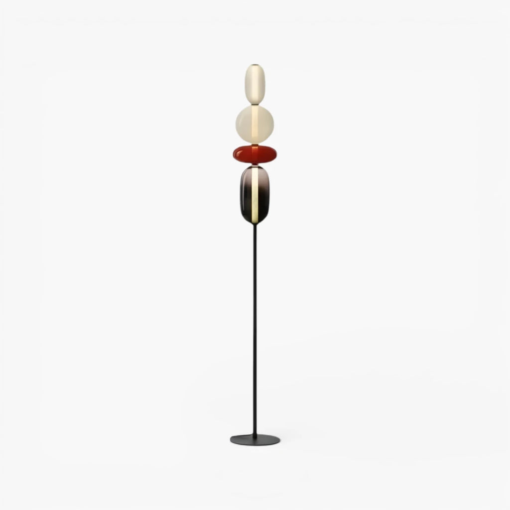 Lampe Sur Pied En Verre