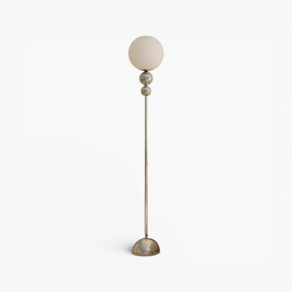 Lampe Sur Pied Globe En Verre