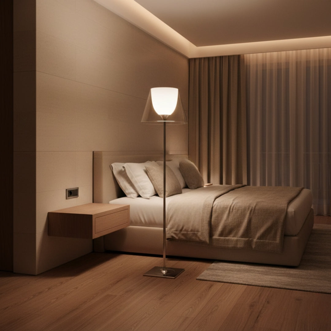 Lampe Sur Pied Avec Étagères