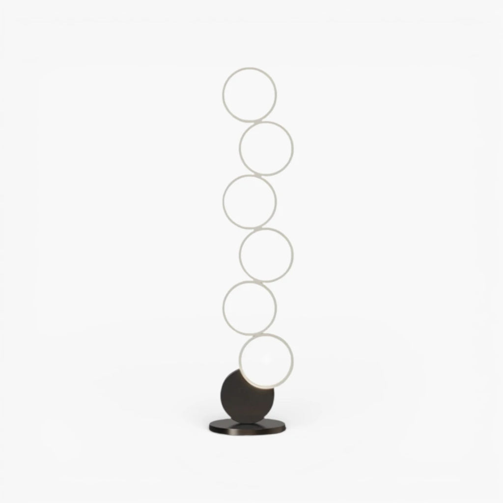Lampe Sur Pied Cercle Led
