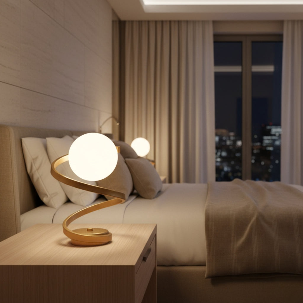 Lampe De Chevet Boule Design