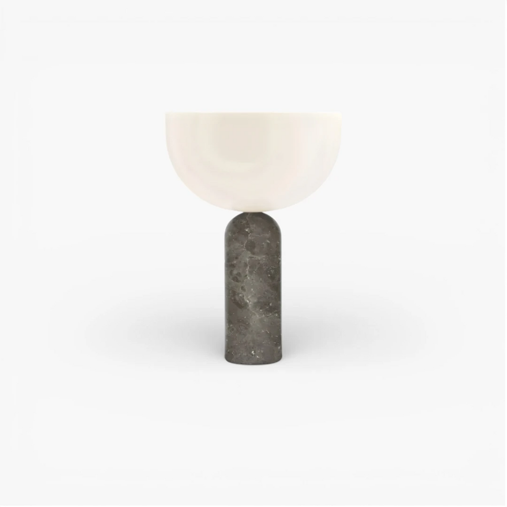 Lampe De Chevet En Marbre Blanc