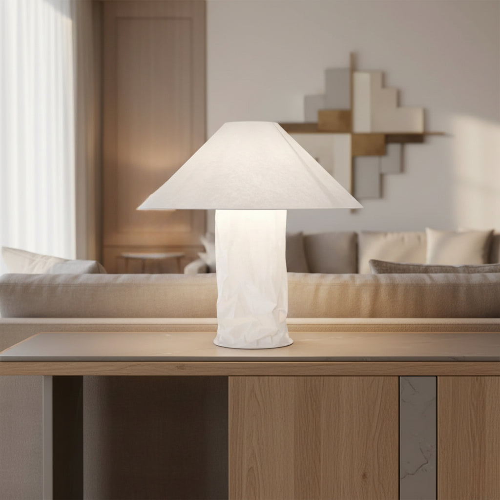 Lampe De Chevet En Papier