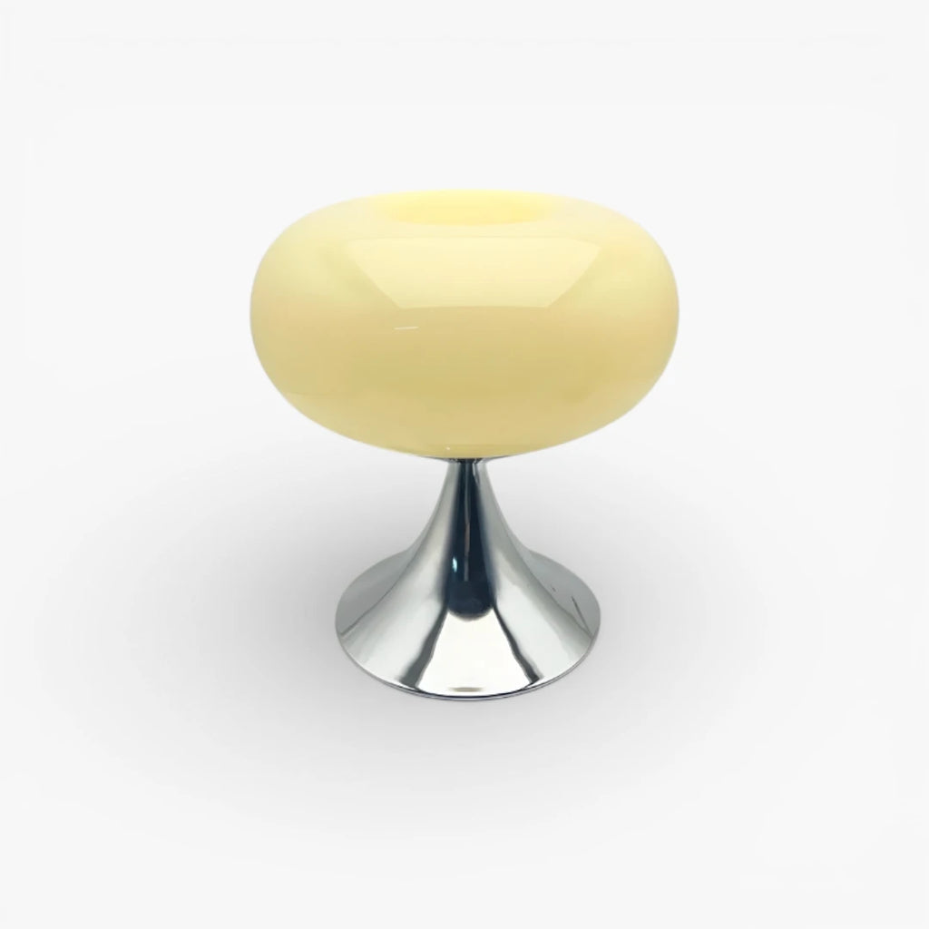 Lampe De Chevet En Verre Coloré