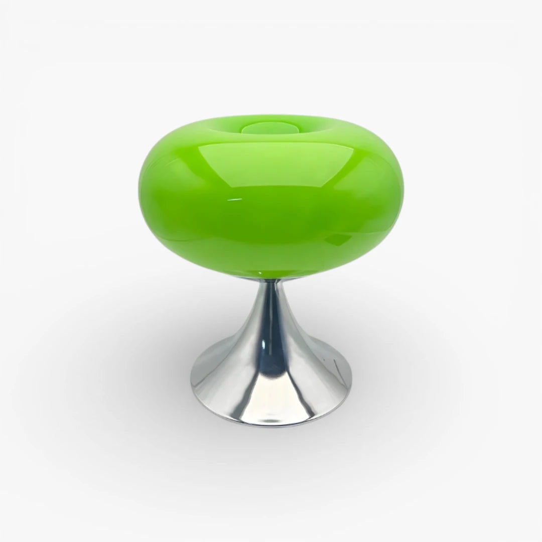 Lampe De Chevet En Verre Coloré