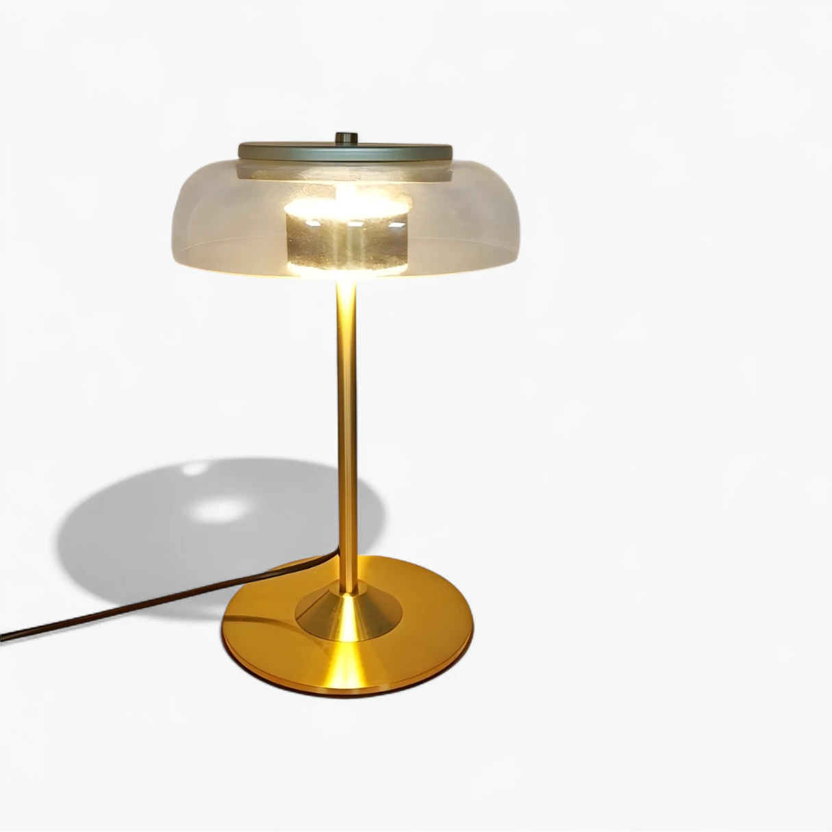 Lampe De Chevet En Verre Scandinave