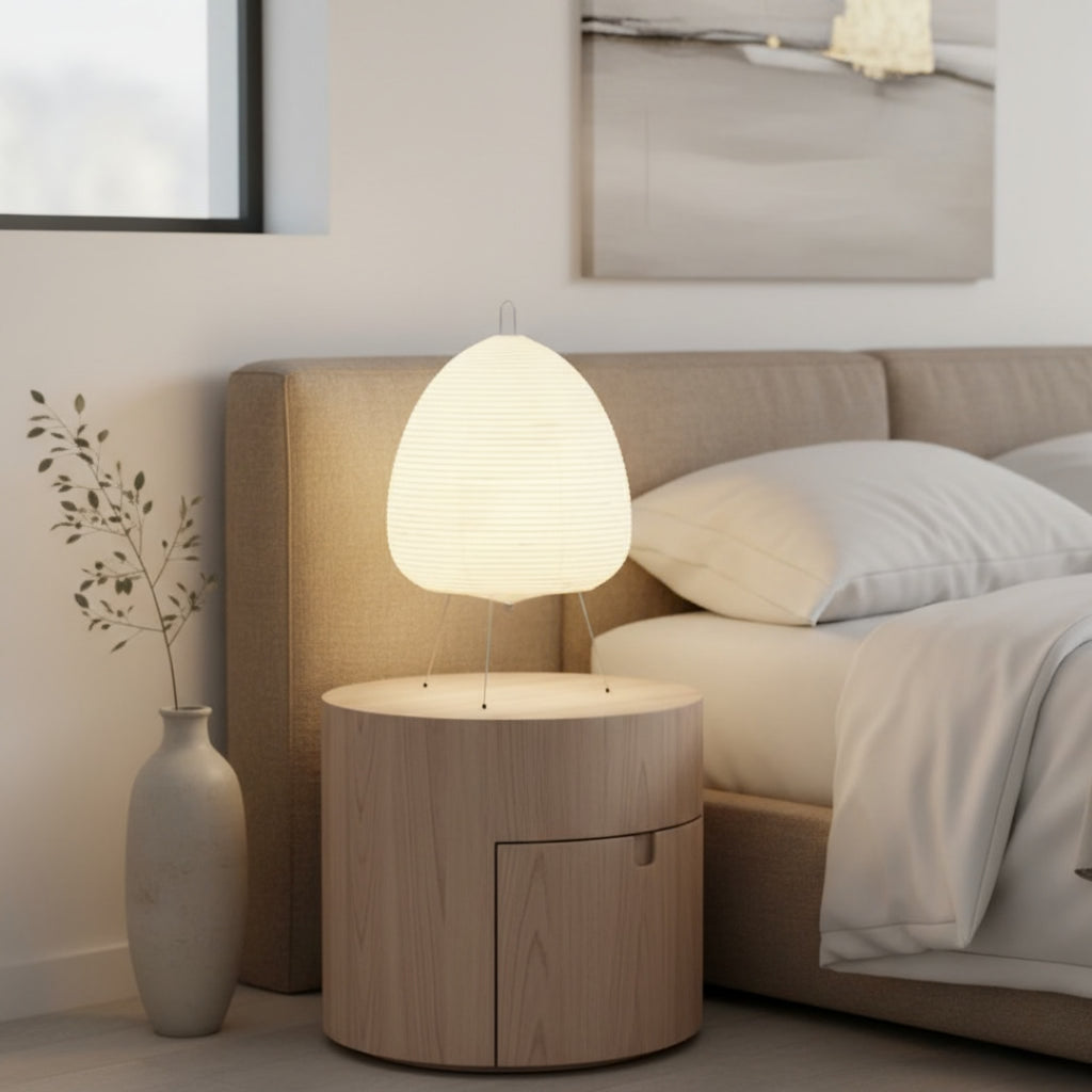 Lampe De Chevet Japonaise