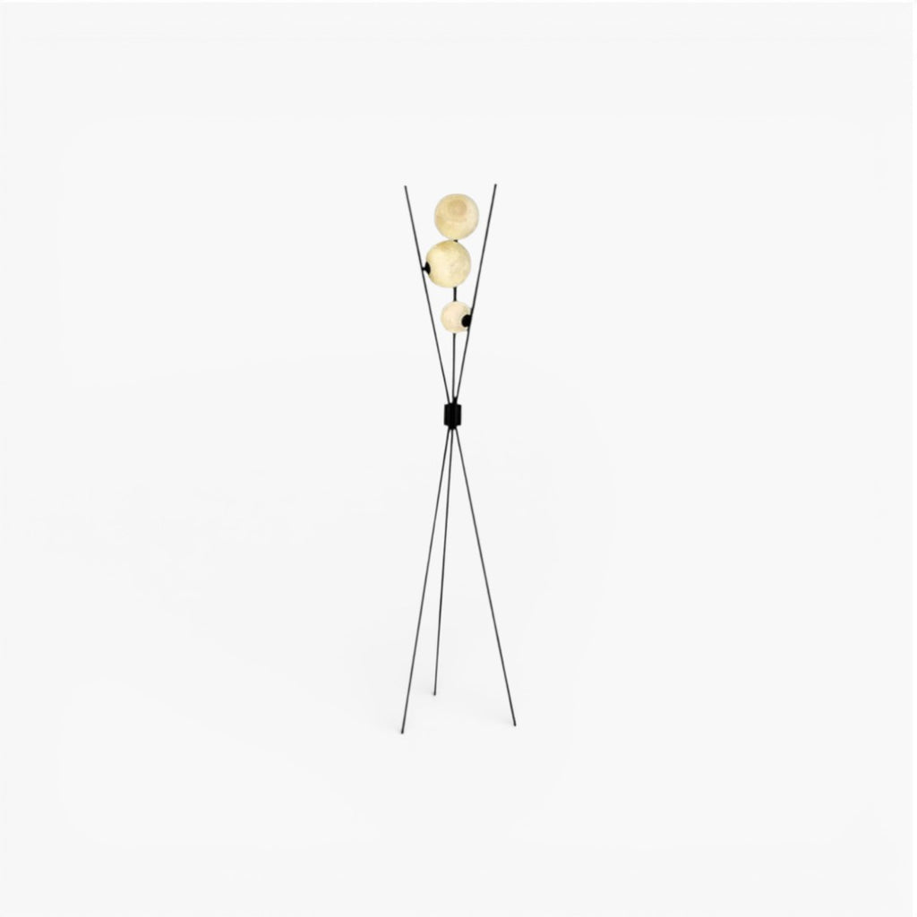 Lampe Sur Pied 3 Globes