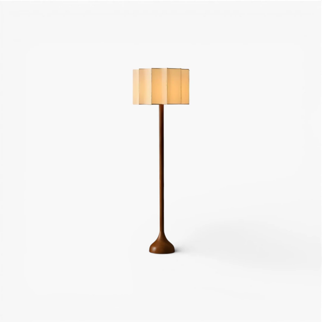 Lampe Sur Pied Abat Jour En Lin