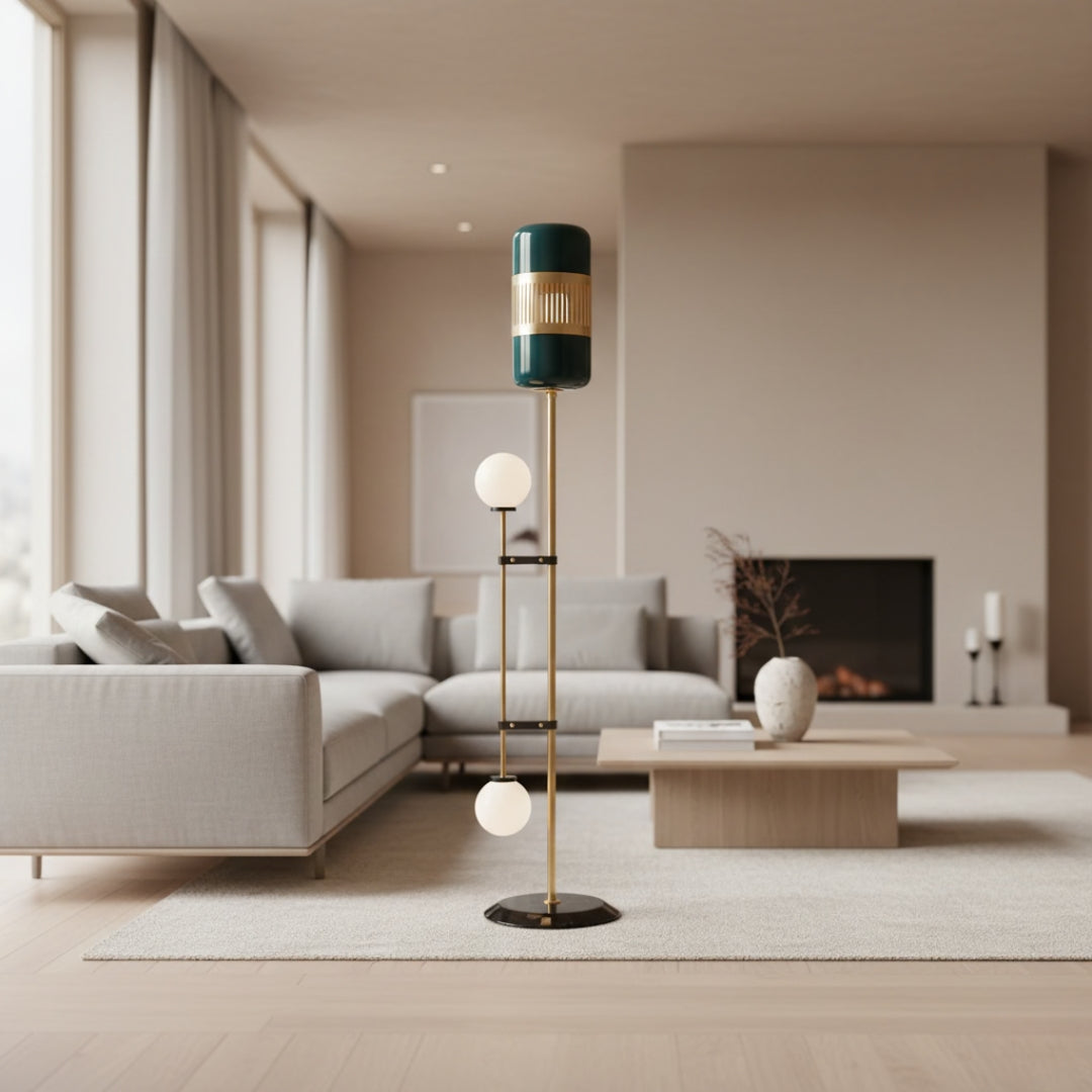 Lampe Sur Pied Art Déco Retro