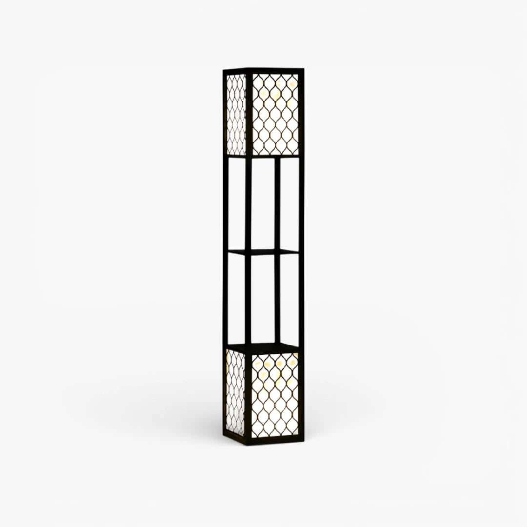 Lampe Sur Pied Avec Etagere