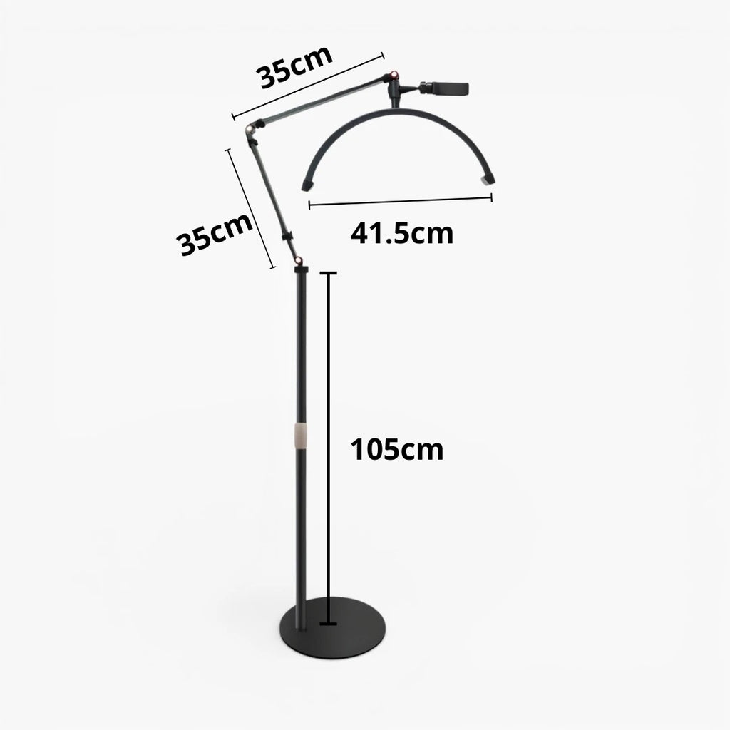 Lampe Sur Pied Demi Lune