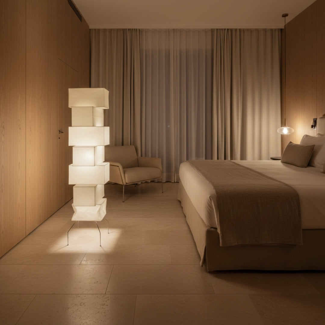 Lampe Sur Pied Design En Papier